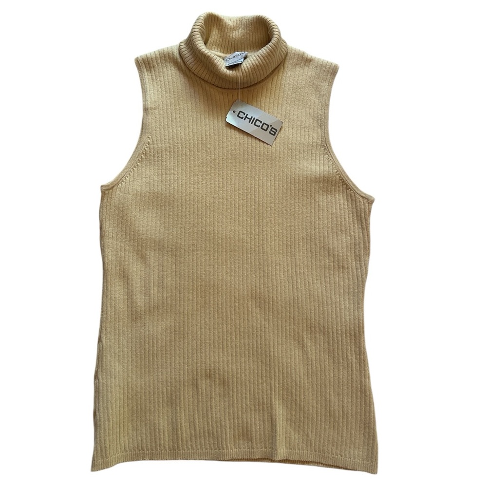 NWT Chico’s Silk Tank Sweater